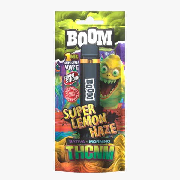 ACAN BOOM Super Lemon Haze THCNM 1ml vape – HHC vape
