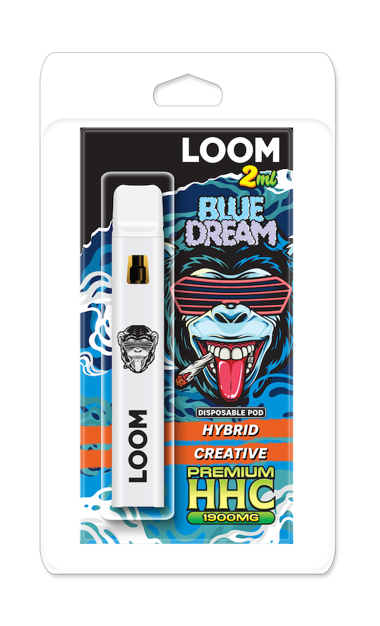 LOOM HHC Blue Dream 1900mg 2 ml Vape – HHC vape