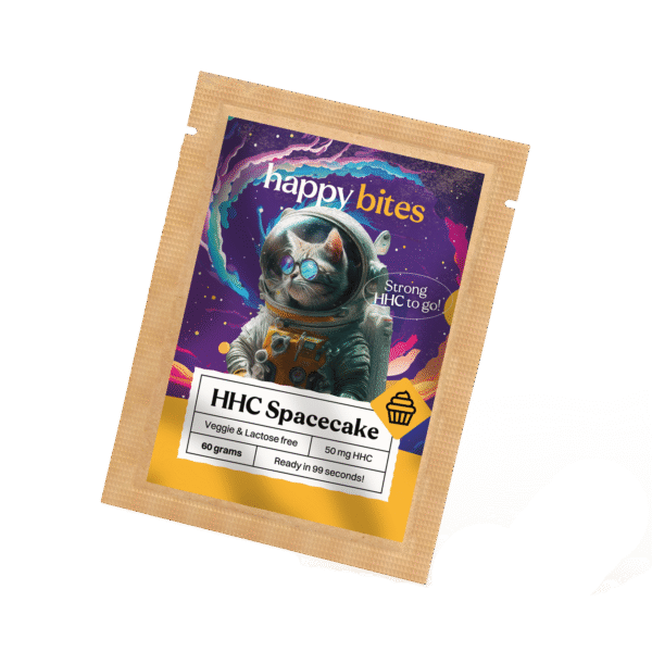 Happy Bites HHC Spacecake – 50mg HHC – Happy Bites HHC