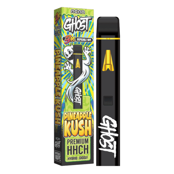 Acan Ghost Pineapple Kush (Hybrid) – 3ml – HHC Vape
